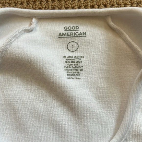Good American Henley Bodysuit - NEVER WORN - Picture 2 of 3